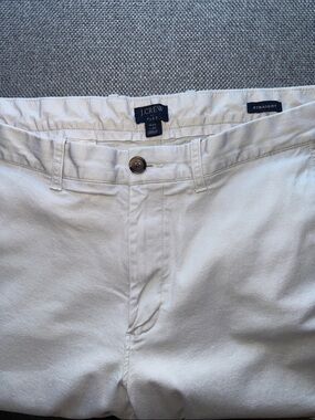 J. Crew Straight Fit Light Beige Khaki Pants